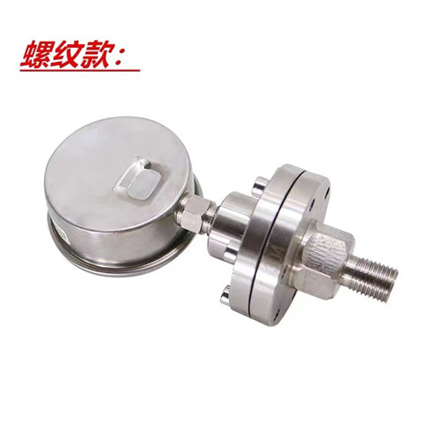 隔膜壓力表耐蝕性特點